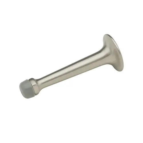Baldwin 4050150 Wall Door Bumper, Satin Nickel