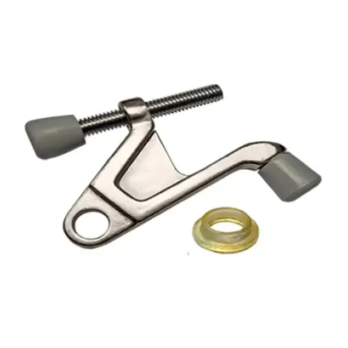 Cal Royal JHP11-15 Jumbo Hinge Pin Door Stop. Satin nickel