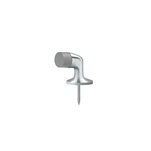 Deltana FDB138U26 Floor Door Bumper 1-3/8", Solid Brass in Polished Chrome