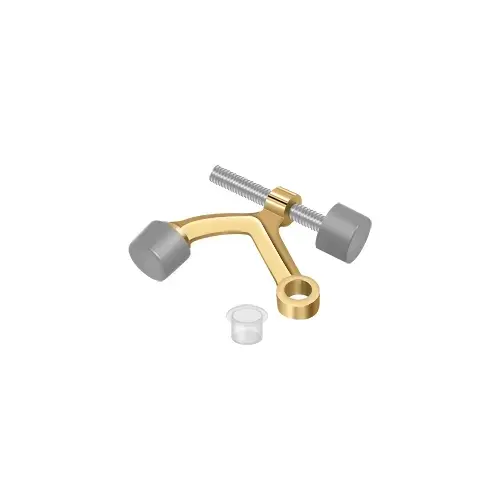 Deltana HP70CR003 Hinge Pin Stop, Hinge Mounted in PVD Polished Brass
