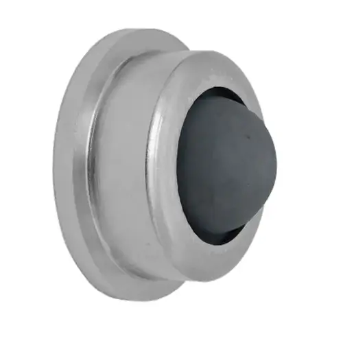 Don Jo 1400-626 1" Convex Wrought Wall Stop Satin Chrome Finish