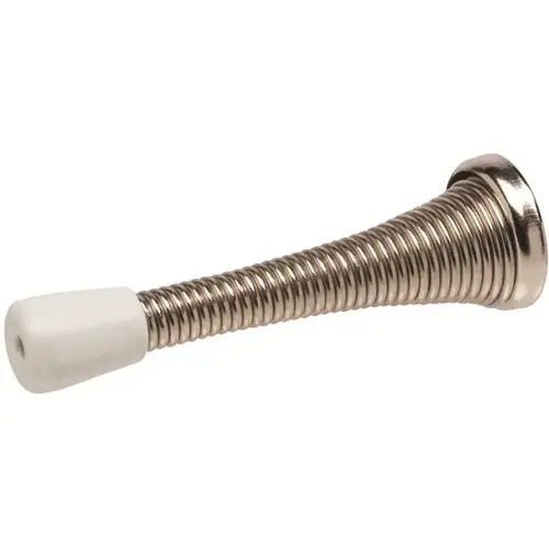 Everbilt 28477 Satin Nickel Spring Door Stops Value Pack