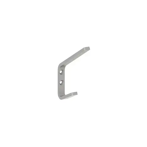 Hager 022327 940P Double Coat Hook Satin Chrome Finish