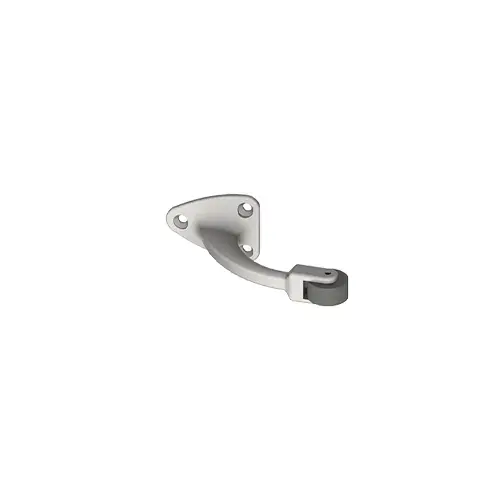 Hager 043328-XCP5 273W Curved Roller Bumper, Satin Chrome Finish - pack of 5
