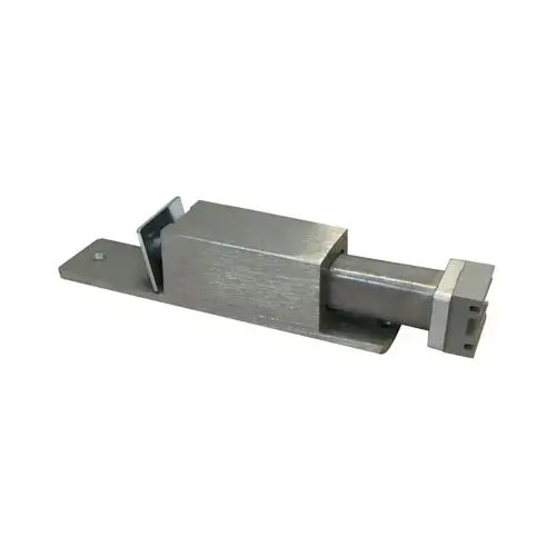 IVES FS1153 US28 FS1153 Plunger Type Door Holder, Satin Aluminum Clear