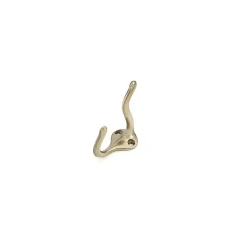 Ives Residential 571A5 Aluminum Coat and Hat Hook Antique Brass Finish