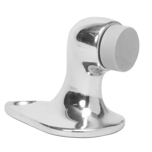 Ives Residential FS441 US26 Solid Brass Gooseneck Floor Door Stop Bright Chrome Finish