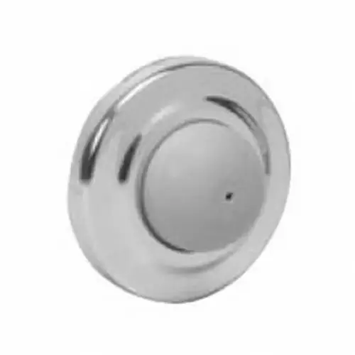 IVES WS406/407CVX US26 WS406/407CVX Convex Wall Bumper, Bright Polished Chrome