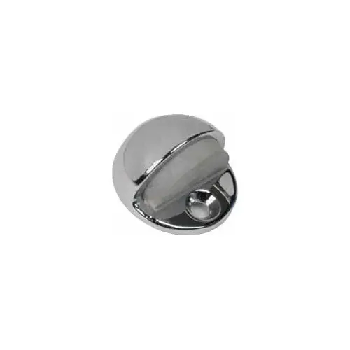 Baldwin 4000260 Half Dome Door Bumper, Polished Chrome