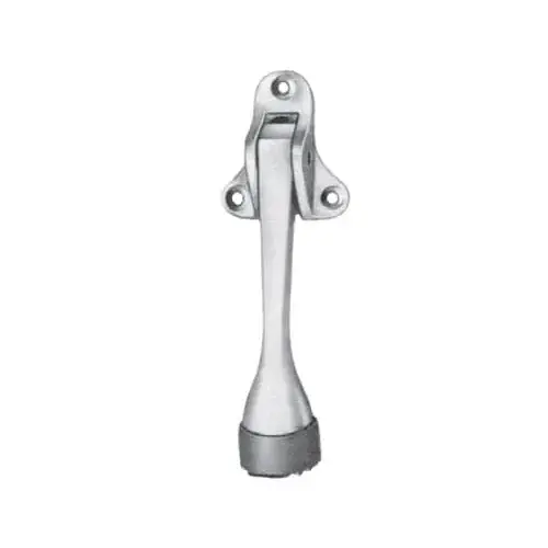 Baldwin 4100003 4" Lever Door Holder Lifetime Brass Finish