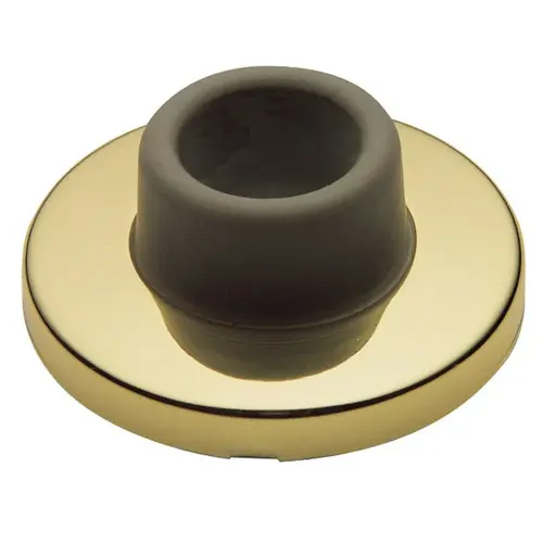 Baldwin 4293003 2-3/8" Concave Wall Bumper Lifetime Brass Finish