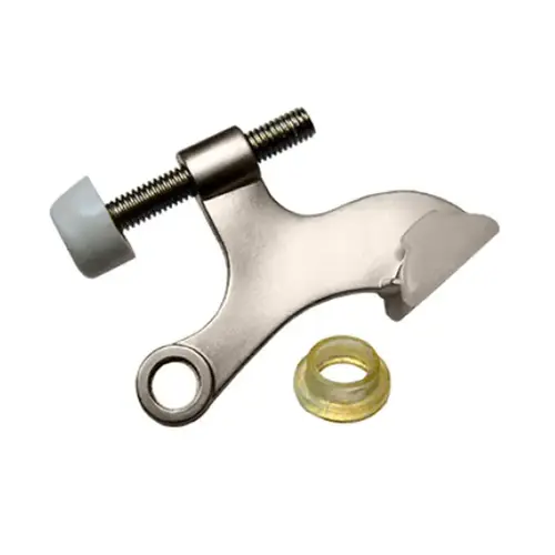 Cal Royal NHP78-15 DELUXE HINGE PIN DOOR STOP Satin nickel