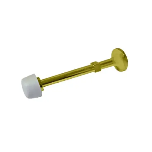 Cal Royal RS92-3 3 RIGID DOOR STOP Bright brass