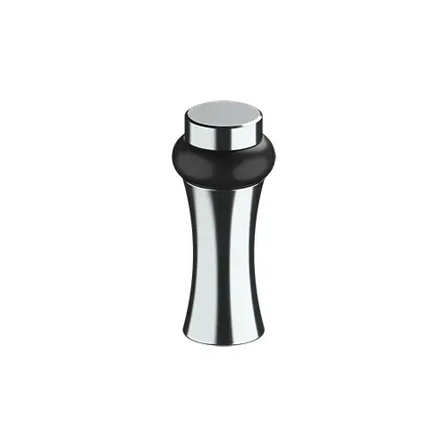 Deltana UFBD3505U26 ROUND UNIVERSAL FLOOR BUMPER 3-1/2", DECORATIVE, SOLID BRASS in Polished Chrome
