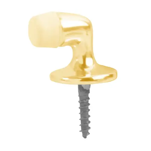 IVES 430 US3 430 Floor Door Stop, Bright Polished Brass