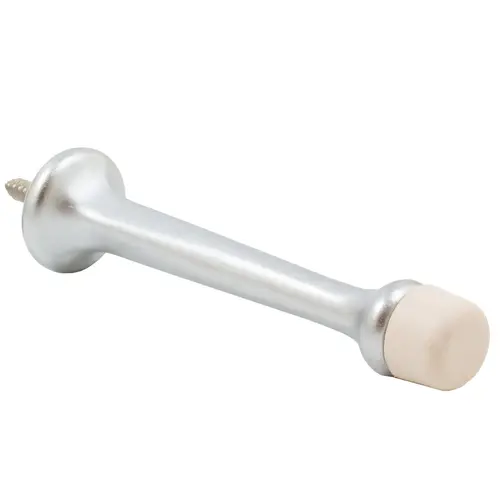Ives Commercial 60A26D Aluminum 3-3/4" Solid Door Stop Satin Chrome Finish