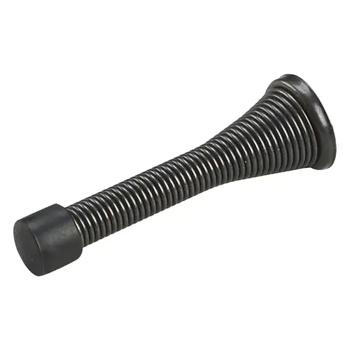 Onward 217ORBB Flexible Door Stop, 31/32 in Dia Base, 3 in Projection, Metal, Oil-Rubbed Bronze