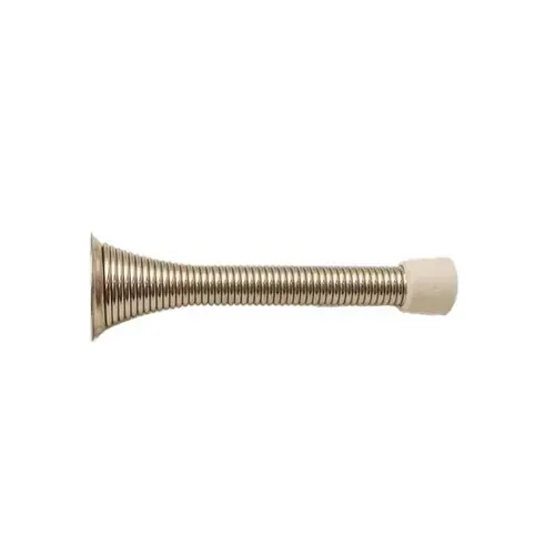 Orca Hardware TH-3118-15-WT 3-1/8" Spring Door Stop