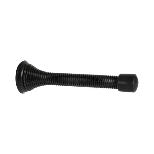 Pamex DD0231AN 3-1/8" Heavy Duty Spring Door Stop Antique Nickel Finish