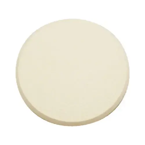 Prime-Line SCU 9185 Round Protector, 3-1/4 in Dia Base, Vinyl Ivory