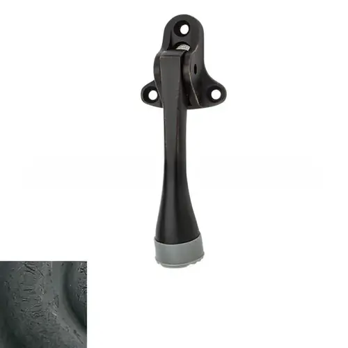 Baldwin 4105402 5" Lever Door Holder Distressed Oil Rubbed Bronze Finish