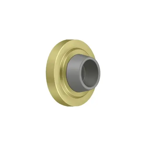 Deltana WB238U3-XCP10 2-3/8" Diameter Wall Mount Door Stop Concave Polished Brass - pack of 10