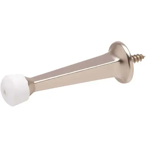 Everbilt 15576 Everbilt Satin Nickel Solid Door Stop