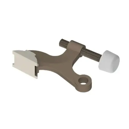 Hager 056315 6212 Residential Hinge Pin Door Bumper Satin Nickel Blackened