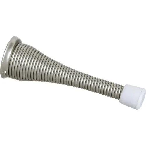 National Hardware N830-157 Satin Nickel Spring Door Stop