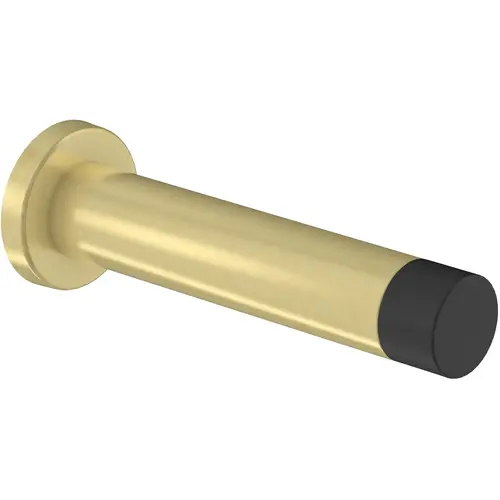 National Hardware N830-523 Door Stop Cooper 1" W X 3" L Aluminum Brushed Gold Mounts to door and wall Brushed Gold