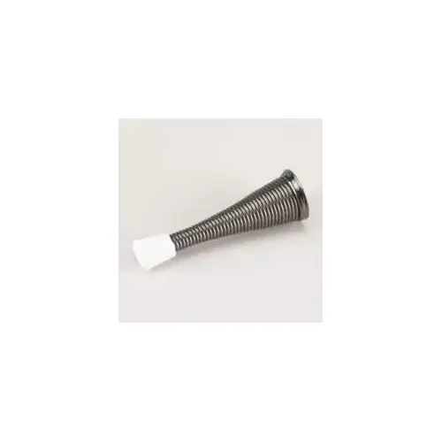 Onward 217WV Flexible Door Stop, 31/32 in Dia Base, 3 in Projection, Metal White
