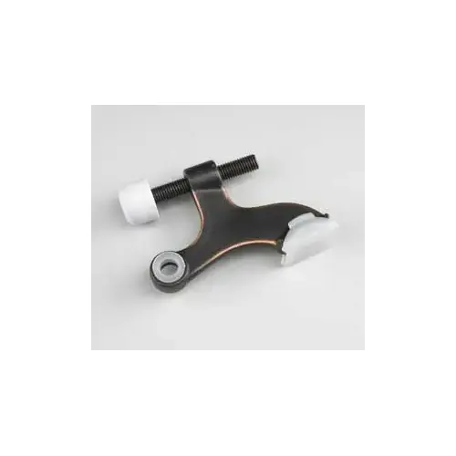Onward 2215BV Hinge Pin Door Stop, 63.26 mm Projection, Metal, Brass