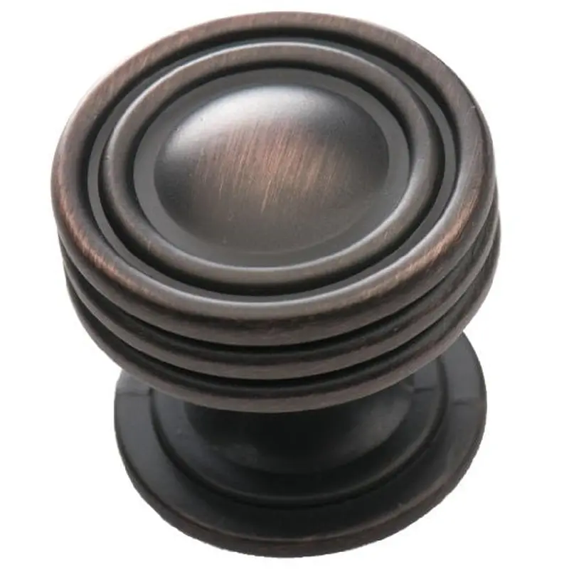 Oil Rubbed Bronze Cabinet Knob - SHKM008-ORB-5