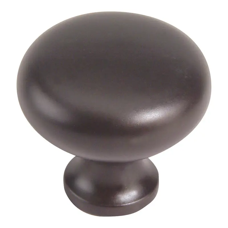 Round KnobAged Bronze