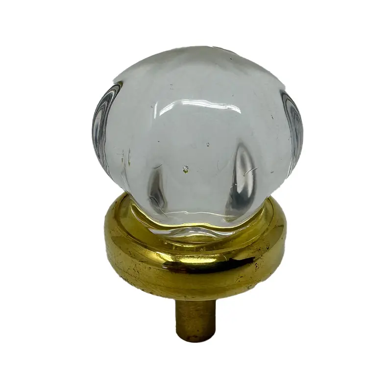 Six Point Glass KnobClear / Small