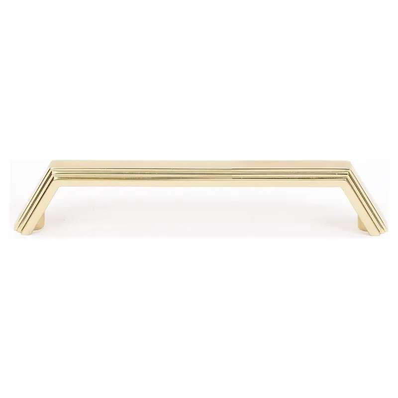 Nicole Pull, 3-1/2" c/c, Polished Brass
