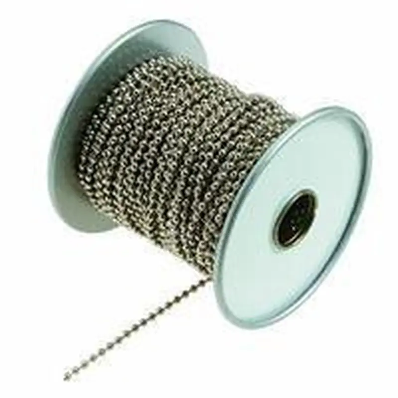 #10 Stainless Steel Ball Chain - 500ft/Roll