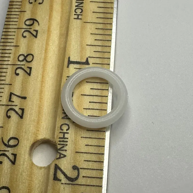 3/8" Roman Shade Rings - White (1,000/bag)
