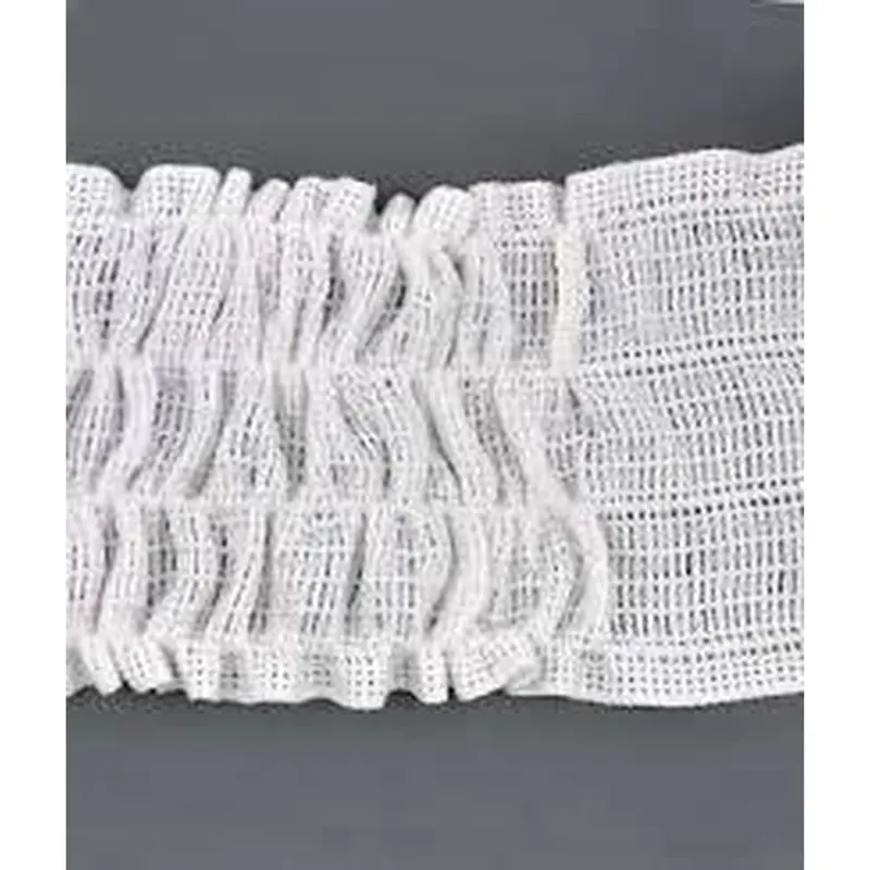 4" 4 Cord Shirring Tape - White