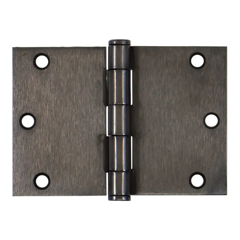 Steel Wide Throw Ball Bearing Butt Hinge3-1/2" x 5" / Antique Bronze
