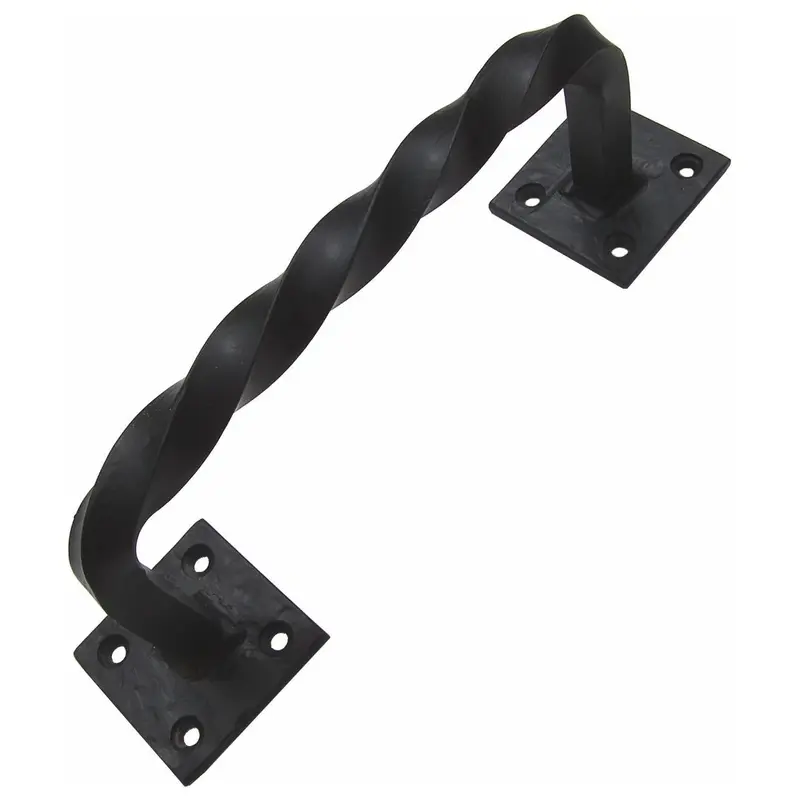 Twisted Square Door PullBlack