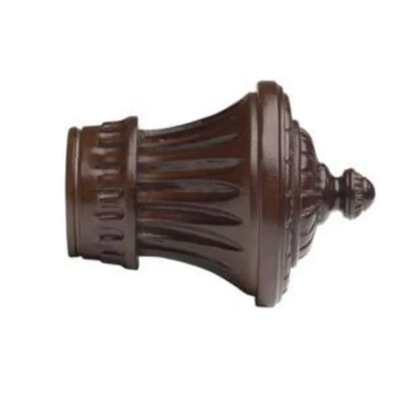 2" Wood Trends Charleston Finial - 083 - Mahogany