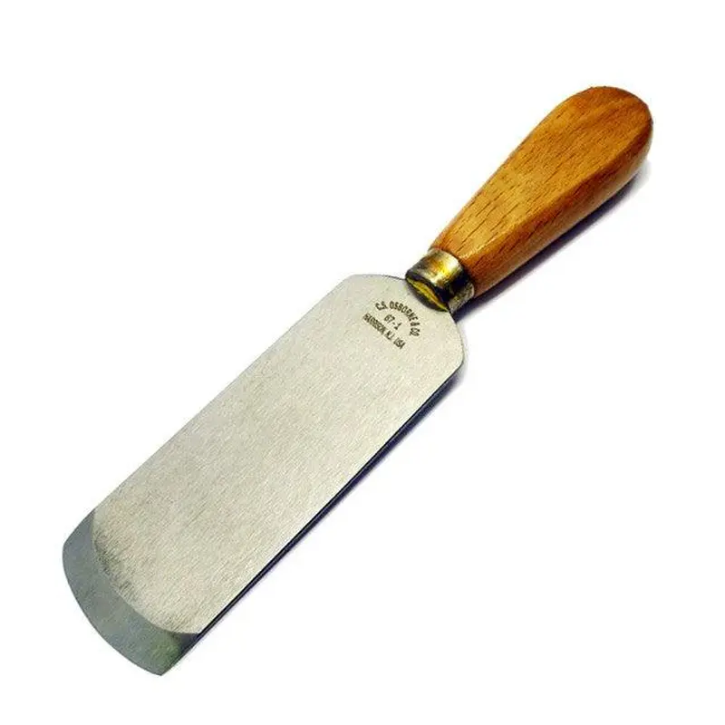 C.S. Osborne Leather Knife: 4-1/8" x 1-1/2"