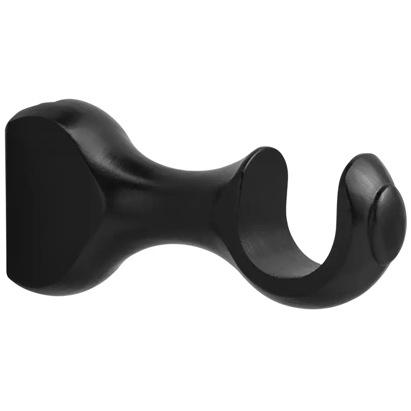 Kirsch 1-3/8" Wood Trends 4-1/4" Return Bracket - Various ColorsBlack 059