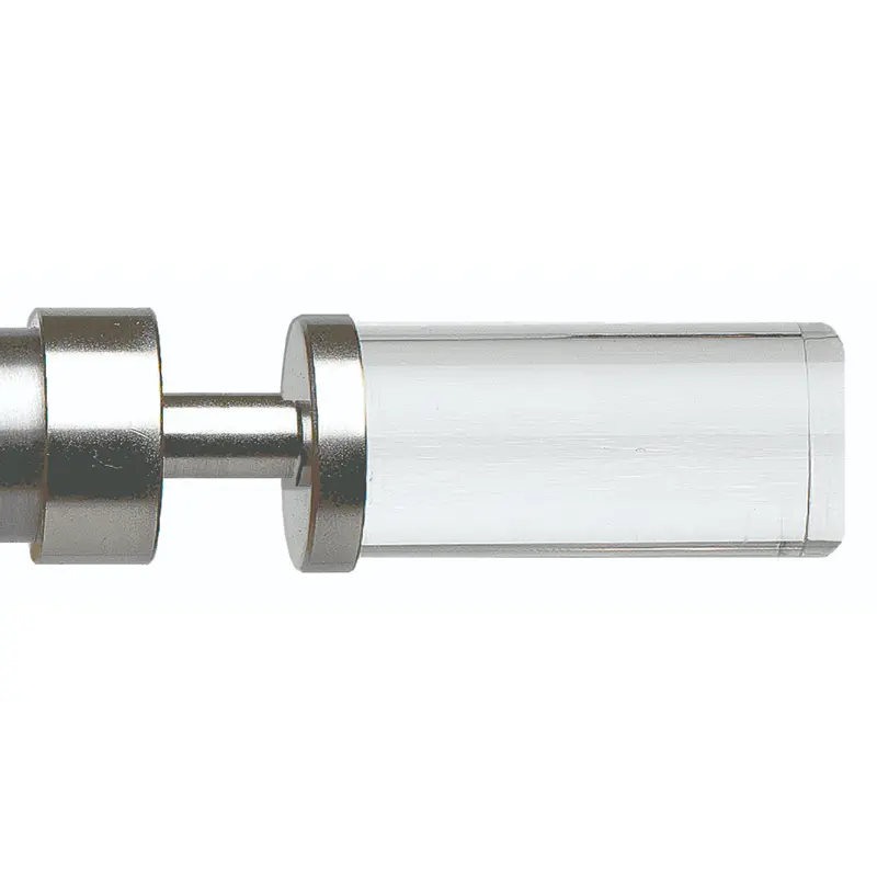 Rollenbild Finial-stainless Steel/clear