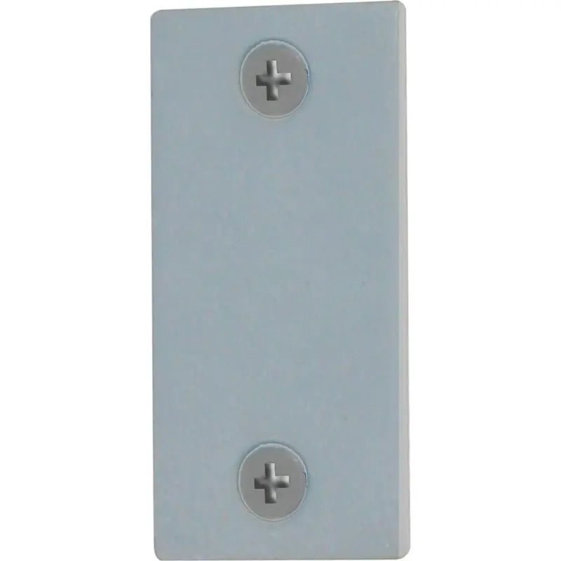1-1/8 in. x 2-1/4 in. Gray Painted Door Filler Plate