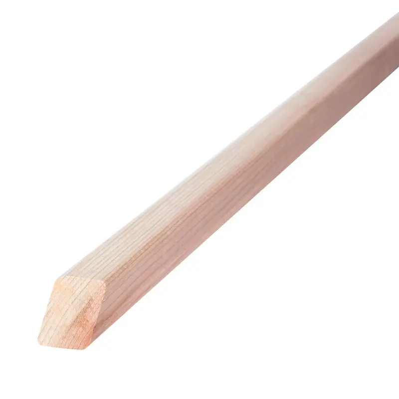 1-3/8 in. x 1-3/8 in. x 3 ft. Baluster Redwood Double Bevel End (15-Pack).5 / package