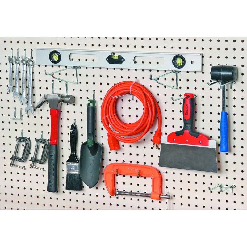 1/4 In Pegboard Hooks, 32 Pc.