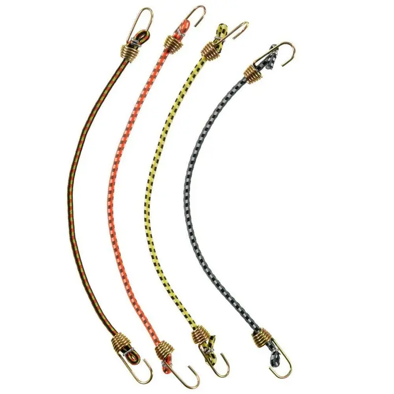 10 in. Mini Bungee Cord (4-Pack)
