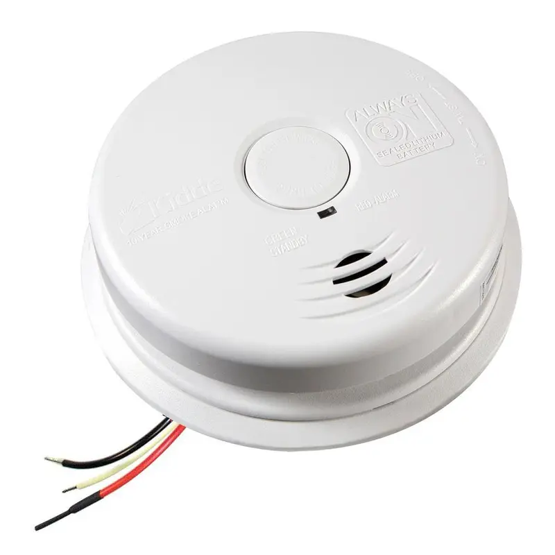 10-Year Worry Free Hardwire Smoke Detector with Battery Backup.45 / 6